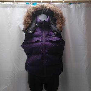 Calvin Klein Jeans Purple puffer vest